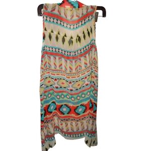 BCBGMAXAZRIA Summer Aztec Themed Size Medium